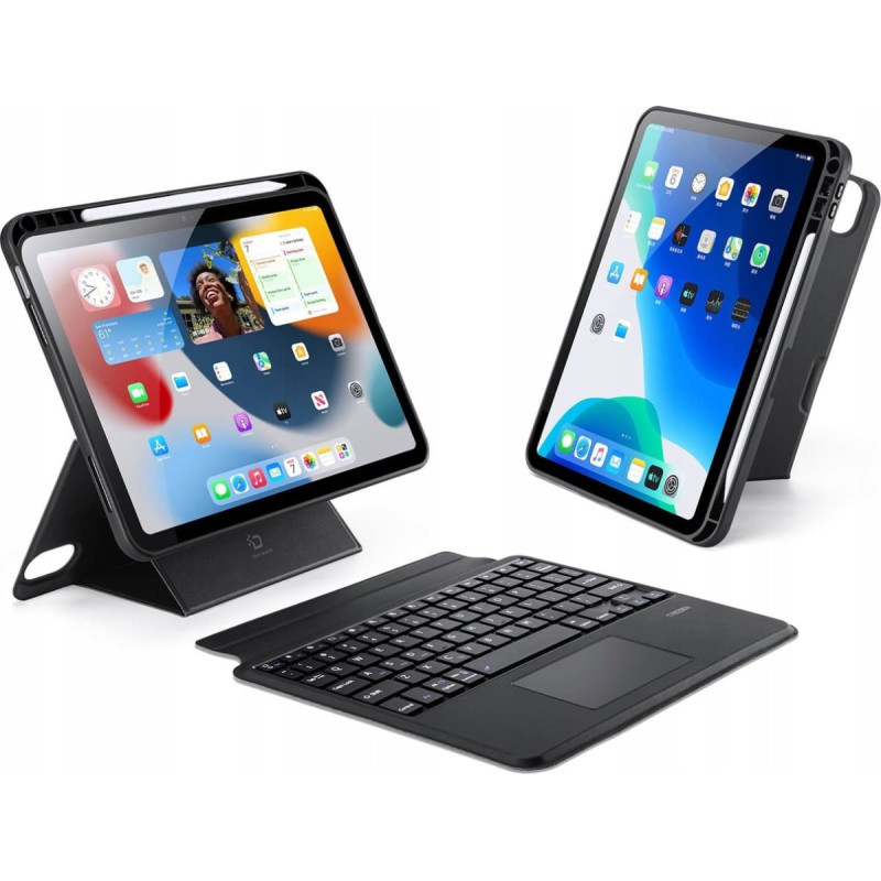 Dux Ducis Etui na tablet Dux Ducis DUX DUCIS etui DK składane z klawiaturą bezprzewodową do iPad Pro 10 (2022) czarne