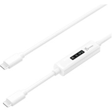 Triton Kabel USB Triton USB-C - USB-C 1.2 m Biały (JUCP14)