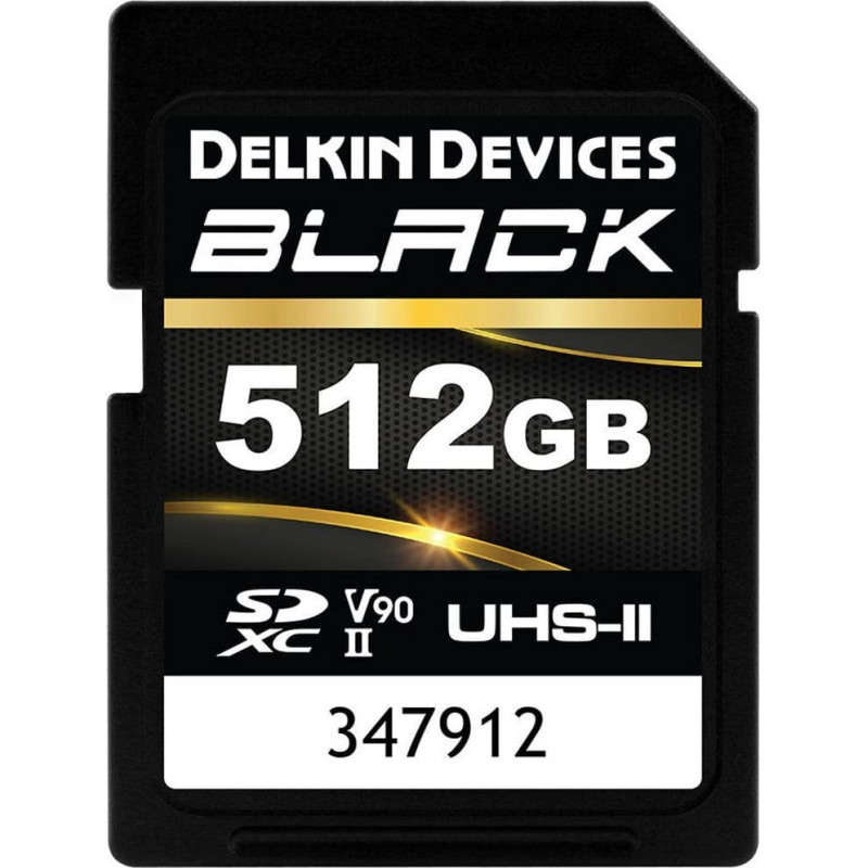 Delkin Karta Delkin Black Rugged SDXC 512 GB Class 10 UHS-II V90 (DSDBV90512BX)