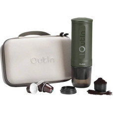 Outin Ekspres ciśnieniowy Outin ML Zestaw przenośny ekspres do kawy Outin Nano 7500mAh (Zielony) + etui ochronne