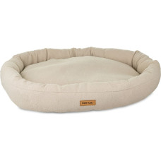 Pets Collection Legowisko dla psa, owalne, be�owe, 86*63*12cm, z zamkiem