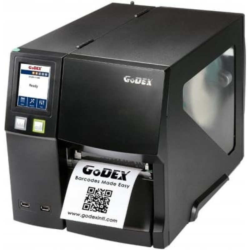 Godex Drukarka etykiet Godex ZX1200i+ 203dpi/termotransfer/USB/3x USB Host/RS232/Ethernet