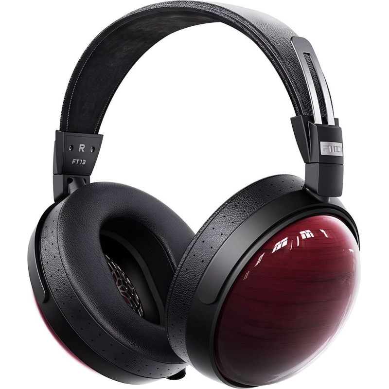 Fiio Słuchawki FiiO FT13 - red wood - Słuchawki dynamiczne zamknięte