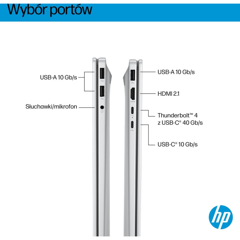 HP OmniBook 7 NG AI 17-dc0217nw - Ultra 7 258V | 17,3"-FHD-Dotyk | 32GB | 1TB | Win11Home | Srebro lodowcowe