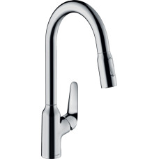 Hansgrohe Virtuvinis mai&scaron;ytuvas su i&scaron;traukiama žarna Hansgrohe Focus M42, 71820000