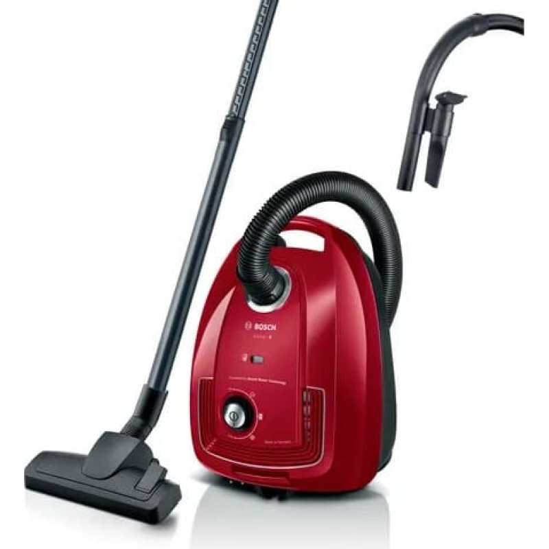 Bosch Serie 4 BGB38RD2 vacuum 4 L Cylinder vacuum Dry 600 W Dust bag