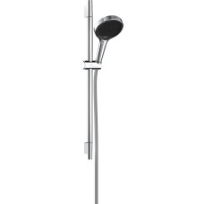 Hansgrohe Du&scaron;o komplektas Hansgrohe Rainfinity 130 3jet EcoSmart su du&scaron;o juosta S Puro 65 cm, stumdomas slanki