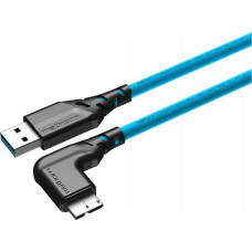 Ednet Kabel USB Ednet USB-A - microUSB 5 m Niebieski (MTC-521)