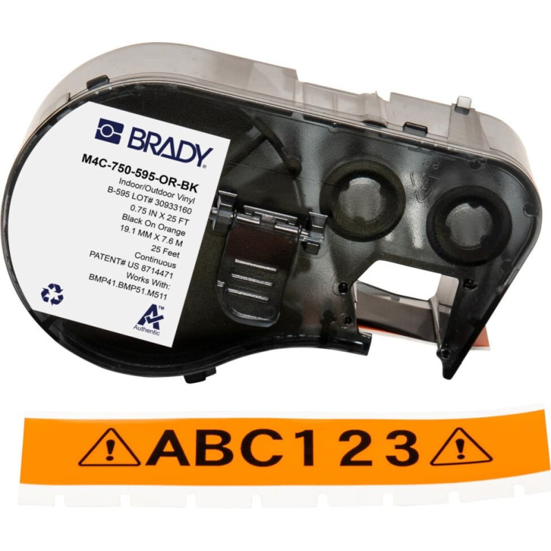 Brady BMP41/BMP51/BMP53/M511 Label