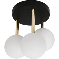 Zumaline Lampa sufitowa Zumaline Zuma Line Ali 5644 plafon lampa sufitowa 3x40W G9 biały/czarny
