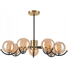 Lamkur Lampa wisząca Lamkur Georgia 49298 lampa wisząca zwis 7x5W G9 złota/czarna