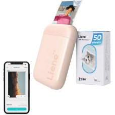 Liene Pearl 2x3" Portable Photo Printer (Pink)