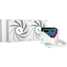 Deepcool LT520 WH Procesorius Universalusis skystinis au&scaron;intuvas 12 cm Balta 1 vnt