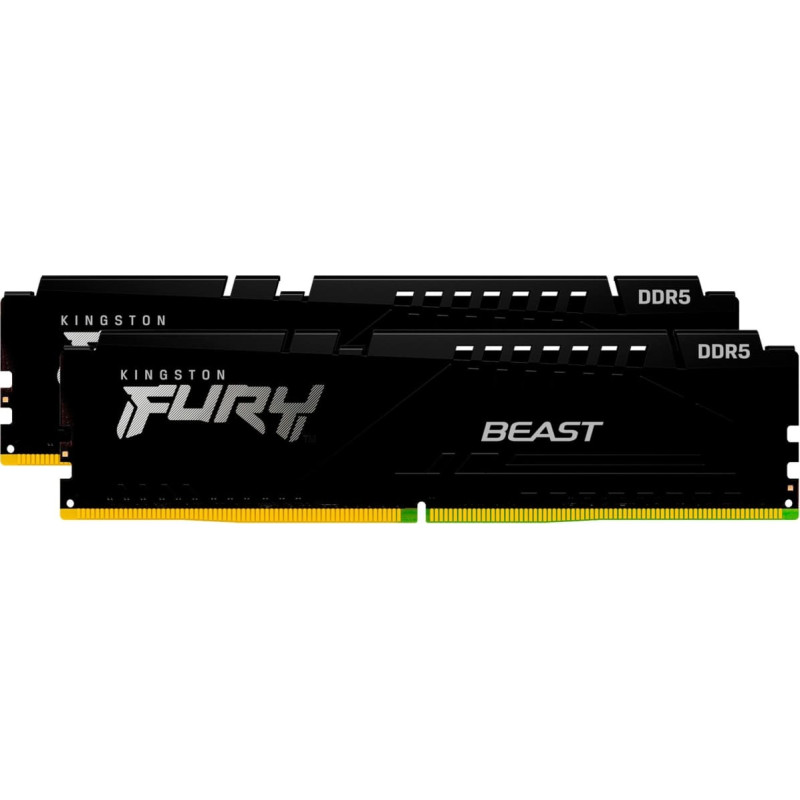 Kingston Memory DDR5 Fury Beast 16GB(2*8GB)/6000 CL30 EXPO black