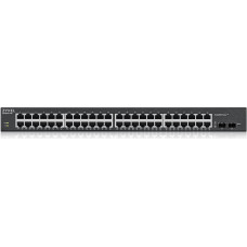 Zyxel GS1900-48HPv2 Valdomas L2 Gigabit Ethernet (10/100/1000) Maitinimas per Eternetą (PoE) Juoda