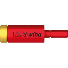 Wiha Wiha Adapter dynamometryczny easyTorque electric do bit&oacute;w slimBit i uchwytu SlimVario, w opakowaniu blistrowym 2,5 Nm 29701250 41343