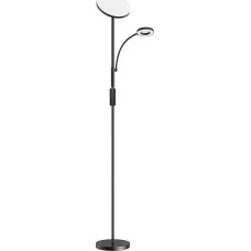 Blitzwolf Double Floor Lamp with remote BlitzWill BWL-FL-0001, 36W (black)