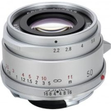 Voigtlander Obiektyw Voigtlander Obiektyw Voigtlander Color Skopar 50 mm f/2,2 do Leica M - srebrny
