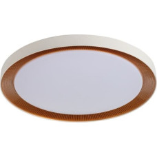 Kanlux Lampa sufitowa Kanlux Plafoniera LED dekoracyjny ANBAR LED 37W CCT BR okrągły &Oslash;55 max 2170lm 3000-6500K IP20 I kl. biały/brązowy 38930