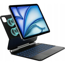 4Kom.pl Etui Typecase Edge z klawiaturą do iPad Pro 11'' 2024/2025 carbon fiber