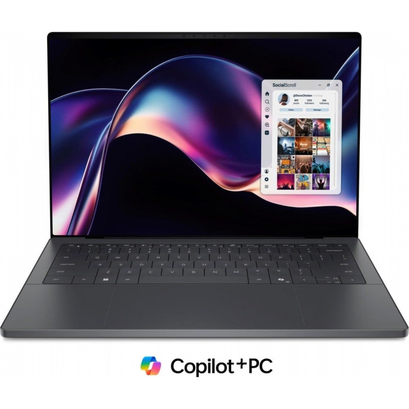 Dell XPS 14 - Ultra X7 358H | 14" OLED | Dotyk | 32GB | 2TB | Win11Pro