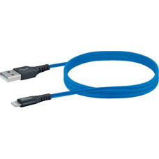 Schwaiger Kabel USB Schwaiger USB-A - Lightning 1.2 m Niebieski (LPRO440501)