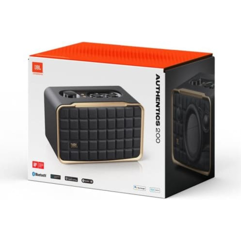 JBL Authentics 200 Bluetooth Speaker Black/ Copper EU - ONLY BOX DAMAGE