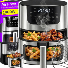 Noname Frytkownica beztłuszczowa Frytkownica beztłuszczowa air fryer 7l piekarnik 1350w 10 tryb&oacute;w airfryer- or1353