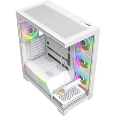 Modecom Case PC VOLCANO STELLAR PLUS ARGB MIDI 8F White
