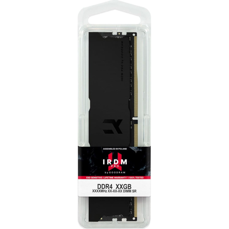 Goodram IRP-K3600D4V64L18/64GDC IRDM DEEP BLACK memory module 64 GB 2 x 32 GB DDR4