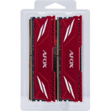 Afox PC Memory - DDR4 16GB (2x8GB) Gaming 3200MHz CL16 XMP2 Red