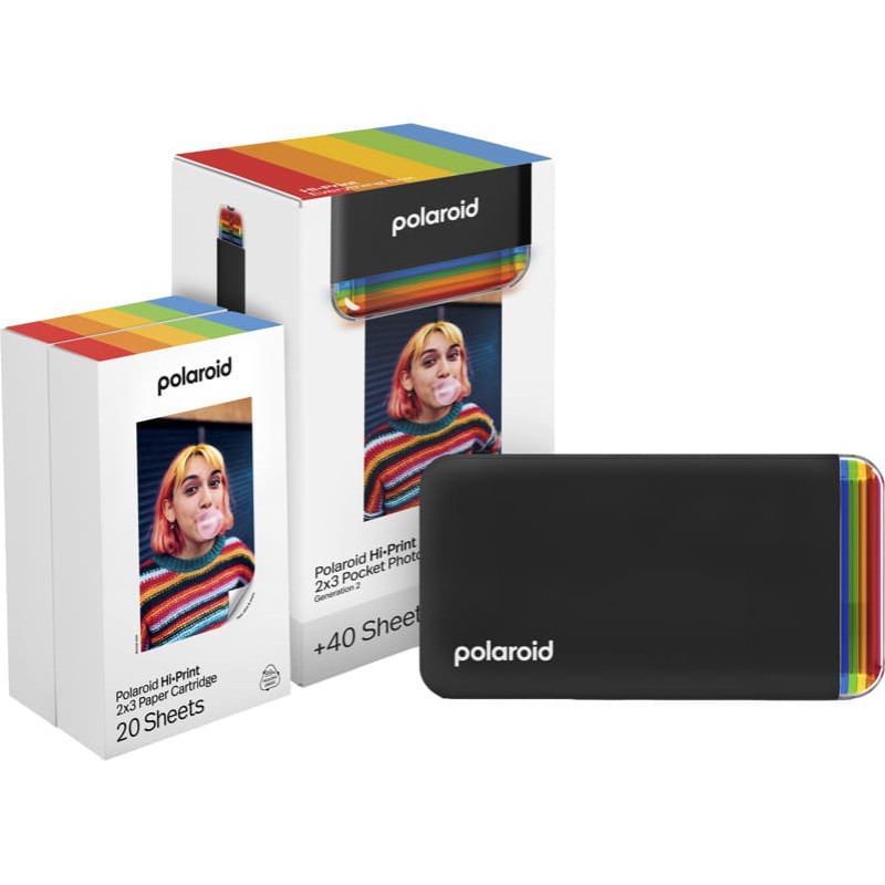 Polaroid photo printer Hi-Print Gen2 E-box, black