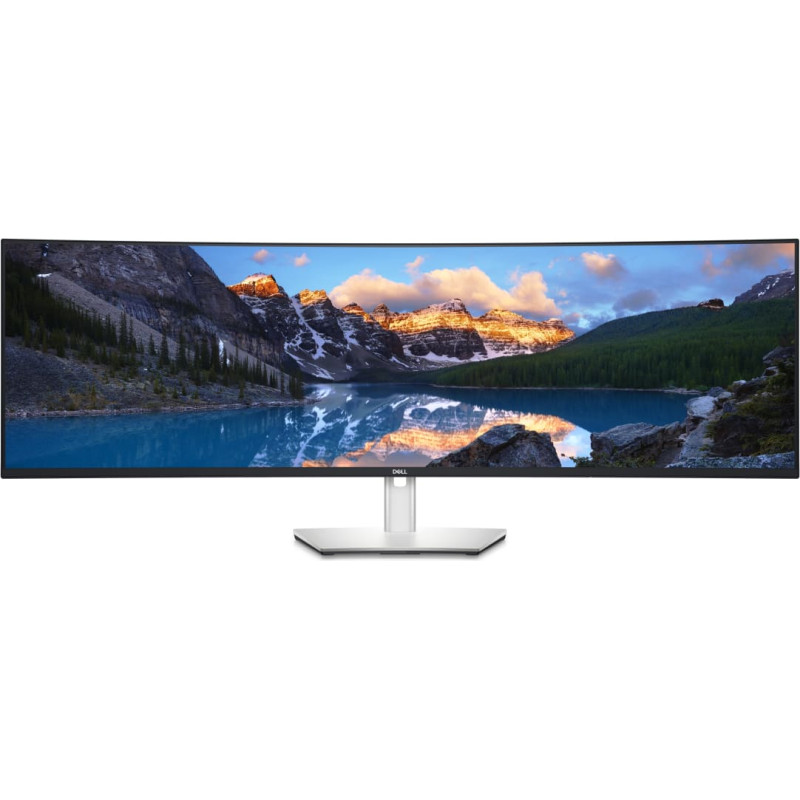 Dell UltraSharp U4924DW PC lamekuvar 124,5 cm (49") 5120 x 1440 pikslit 5K Ultra HD LCD Must, H&otilde;be