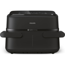 Philips 1000 series NA150/00 gruzdintuvė Dvigubas 7 L Autonominės 2450 W Kar&scaron;to oro gruzdintuvė Juoda