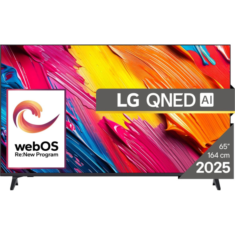 LG QNED AI 65QNED70A6A teler 165,1 cm (65") 4K Ultra HD Nutiteleri funktsioon WiFi Must