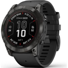 Garmin fēnix 7X Pro 3.56 cm (1.4") MIP 51 mm Digital 280 x 280 pixels Touchscreen Grey Wi-Fi GPS (satellite)