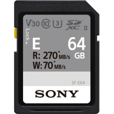 Sony memory card SDXC 64GB E UHS-II U3 V30