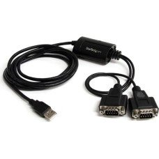 Startech Kabel USB StarTech USB-A - 1.8 m Czarny (ICUSB2322F)