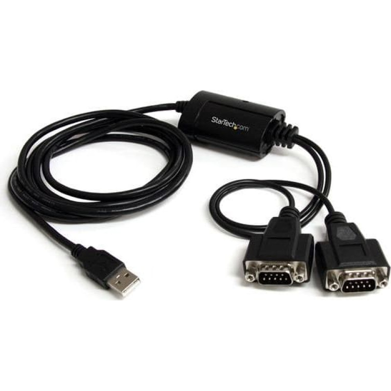 Startech Kabel USB StarTech USB-A - 1.8 m Czarny (ICUSB2322F)