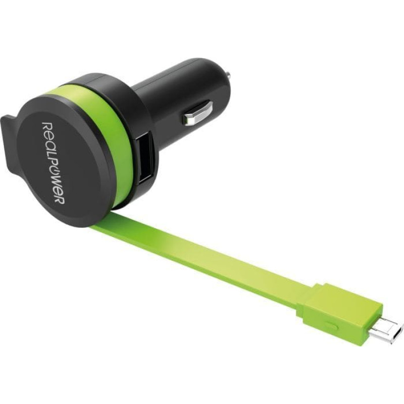 Realpower Ładowarka Realpower Jednoczęściowa 1x USB-A 2.4 A  (257635)