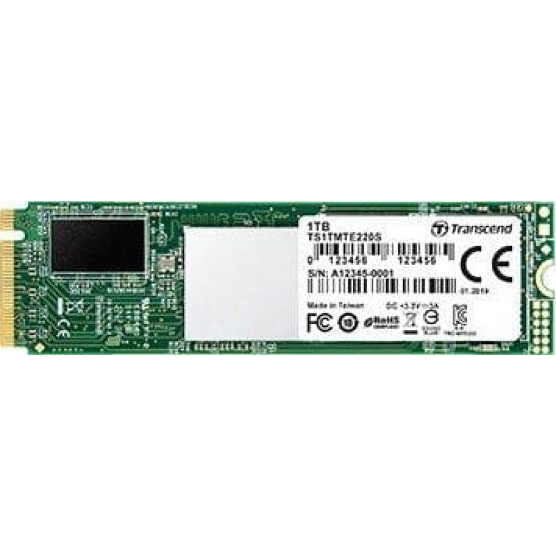 Transcend Dysk SSD Transcend 220S 1TB M.2 2280 PCI-E x4 Gen3 NVMe (TS1TMTE220S)