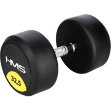 HMS &lrm;&lrm;Hantel HG PRO gumowany 1 x 32.5 kg