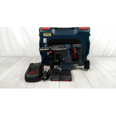 Bosch Młotowiertarka Bosch Bosch Cordless Rotary Hammer GBH 18 V-26 F Professional, 18 Volt&nbsp;(blue / black, L-BOXX, 2x Battery 5.0 Ah)