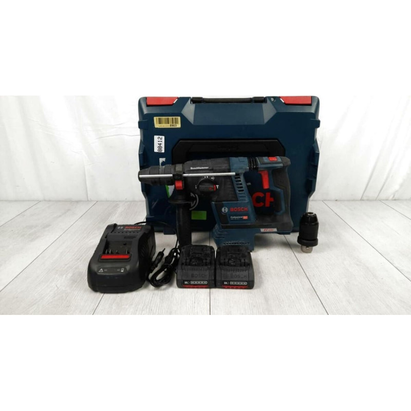 Bosch Młotowiertarka Bosch Bosch Cordless Rotary Hammer GBH 18 V-26 F Professional, 18 Volt&nbsp;(blue / black, L-BOXX, 2x Battery 5.0 Ah)