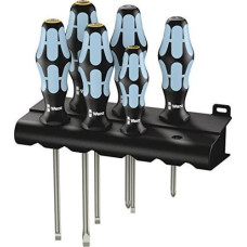 Wera Wera 3334/3355/6 Rack -&nbsp;Screwdriver set, stainless steel