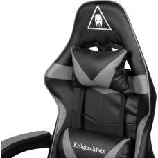 Kruger&Matz Fotel Kruger&Matz GX-150 szary