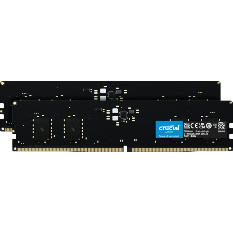 Crucial Pamięć Crucial DDR5, 32 GB, 4800MHz, CL40 (CT2K16G48C40U5)