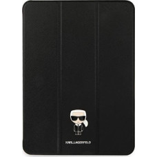 Karl Lagerfeld Etui na tablet Karl Lagerfeld KLFC12OKMK iPad 12.9'' Pro 2021 Book Cover czarny/black Saffiano Karl Iconic