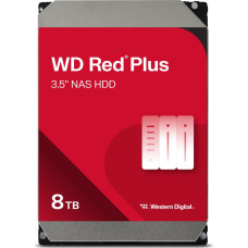 WD Dysk serwerowy WD Red Plus 8TB 3.5'' SATA III (6 Gb/s) (WD80EFPX)