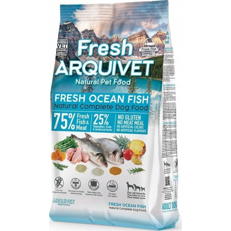 Arquivet ARQUIVET Fresh Ryba Oceaniczna - p&oacute;łwilgotna karma dla psa - 10 kg